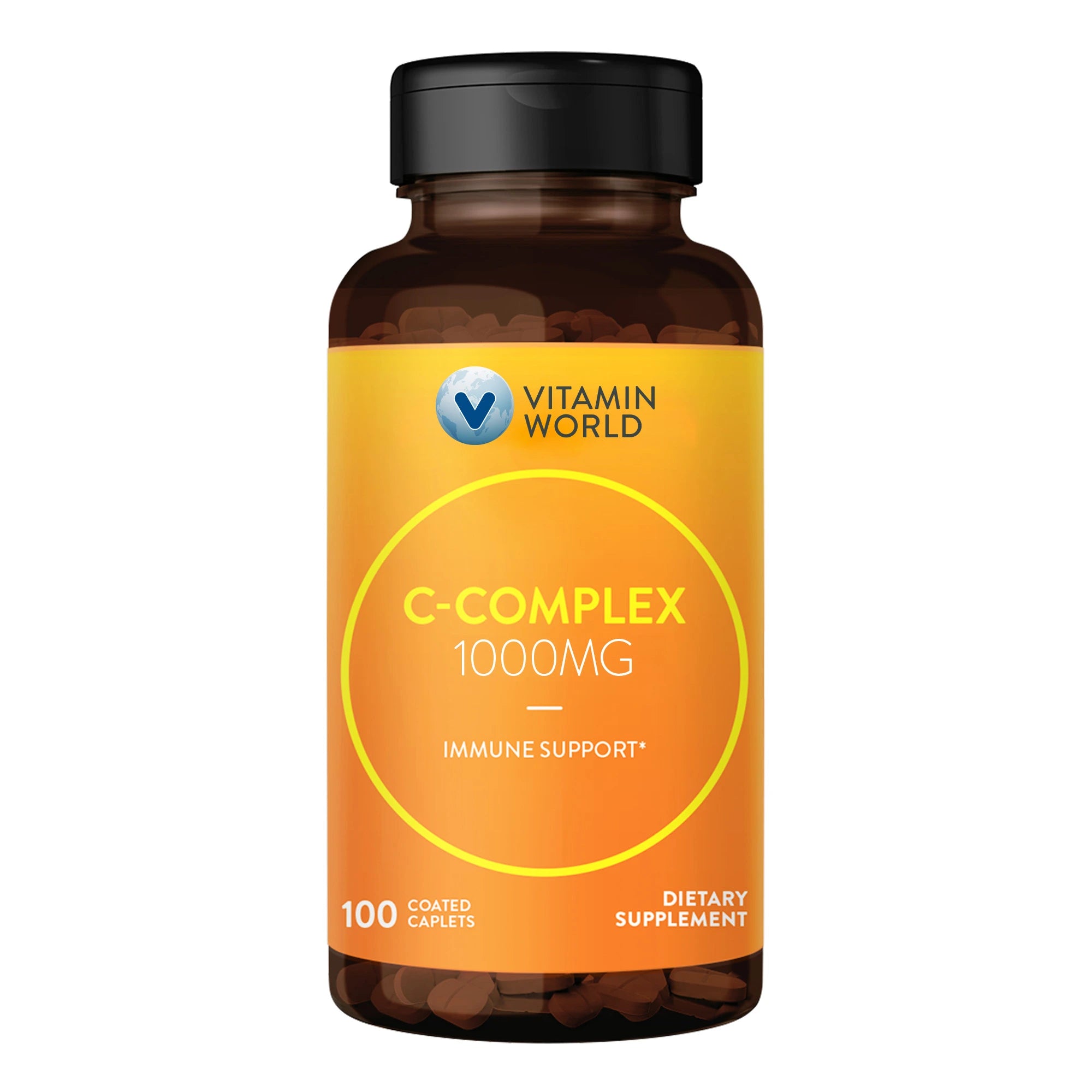 Vitamin C Complex for Immune Support - 100 Caplets
