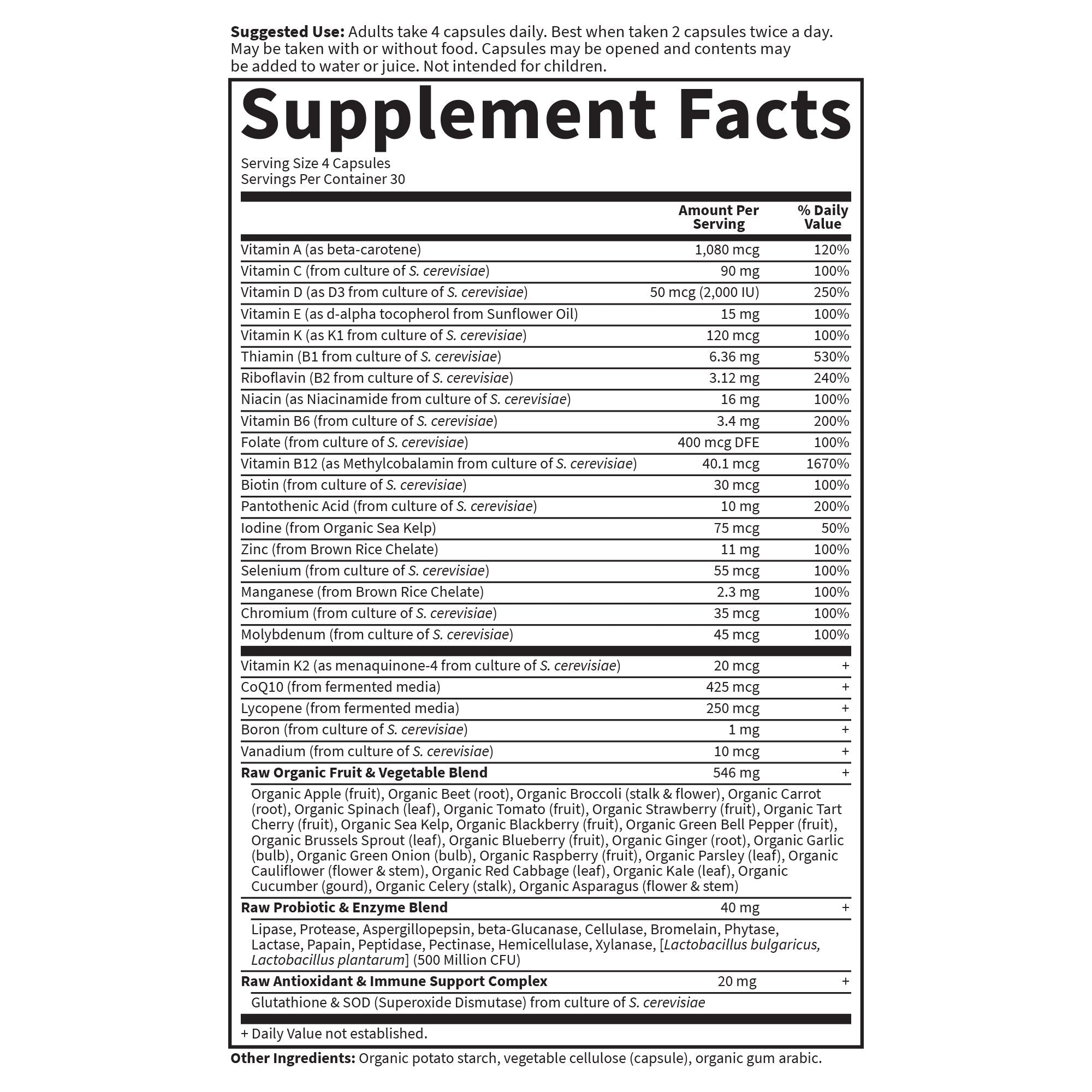 Vitamin Code® - 50 & Wiser Men's Multi