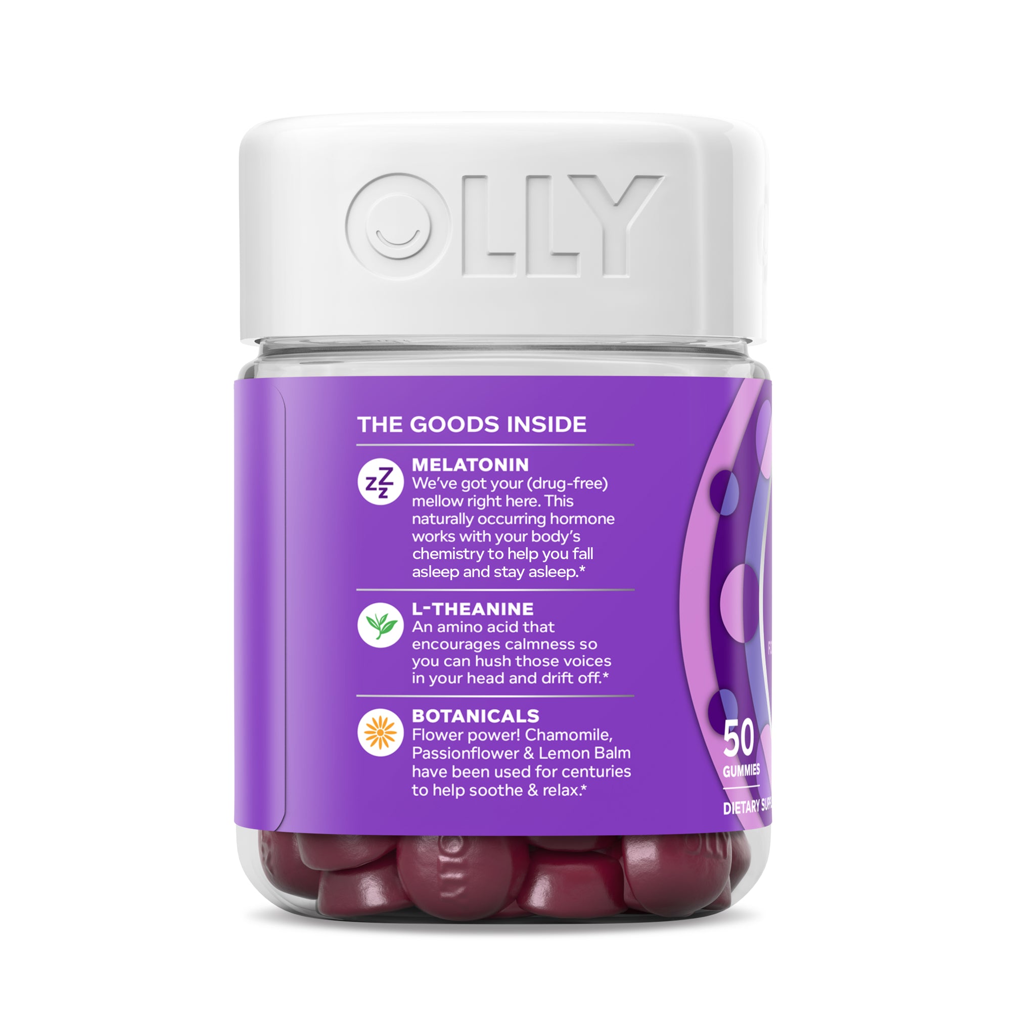 OLLY Sleep Blackberry Zen Gummies