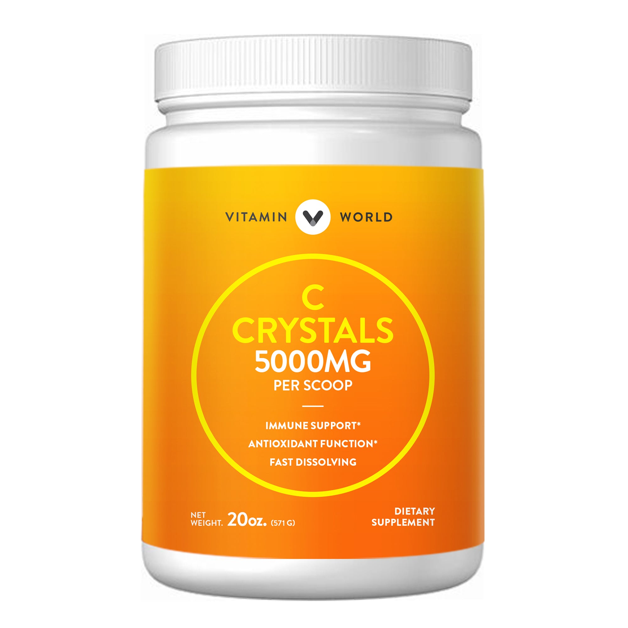 Vitamin C Crystals 5000 mg.