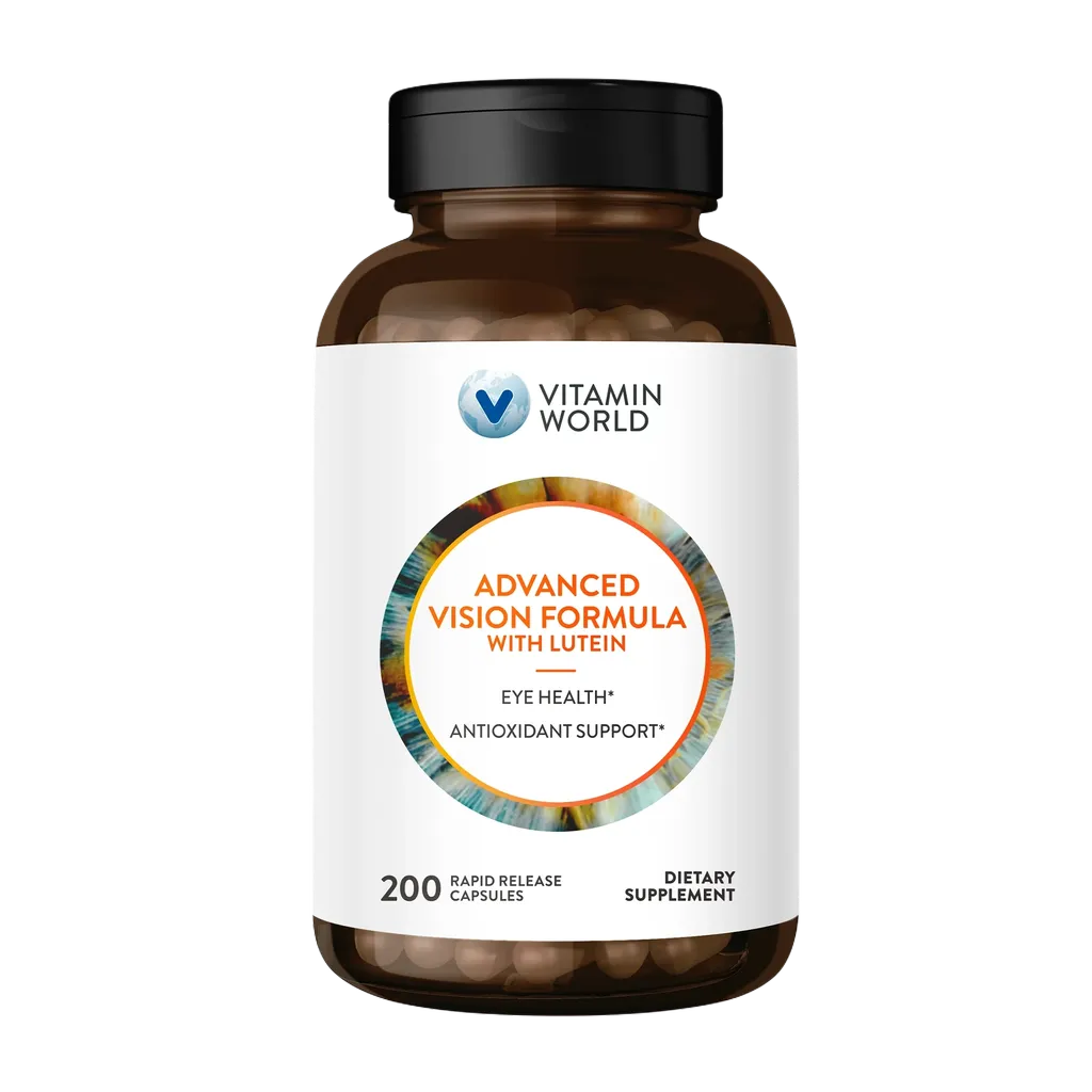 Advanced Vision Formula with Lutein 200ct - Eye Health, Antioxidant Support