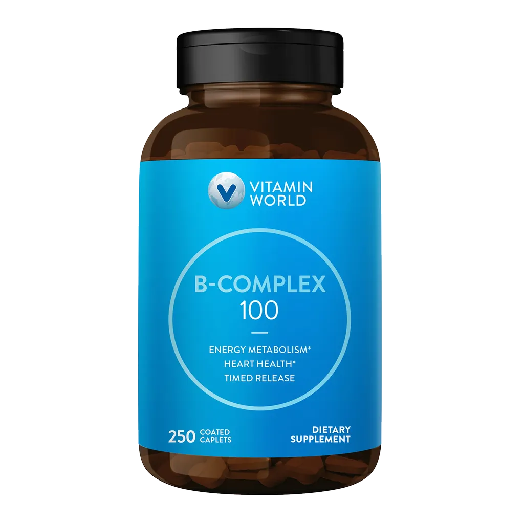 Vitamin B-Complex 100 Timed Release 250 caplets