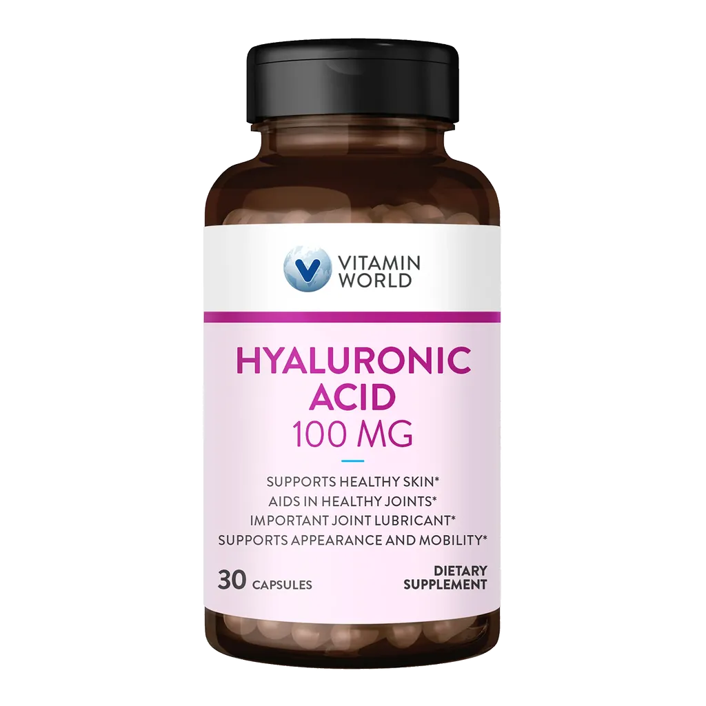 HYALURONIC ACID 100mg Capsule | 30ct
