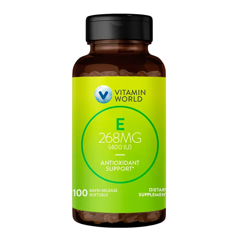 Natural Vitamin E (400 IU) 268mg 250 Softgels