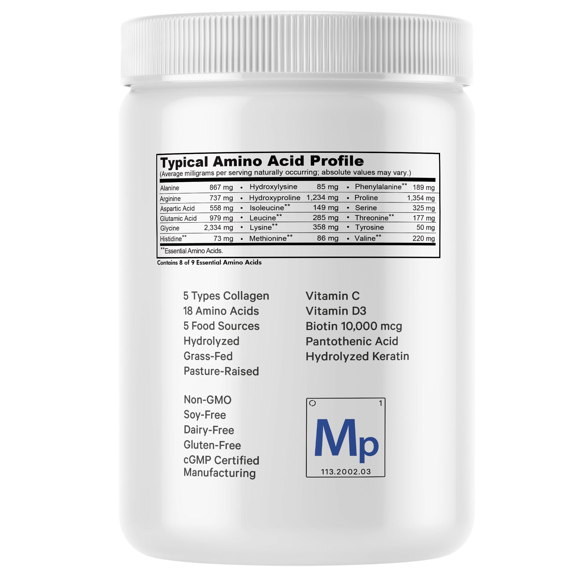 Platinum Multi Collagen Peptides Powder