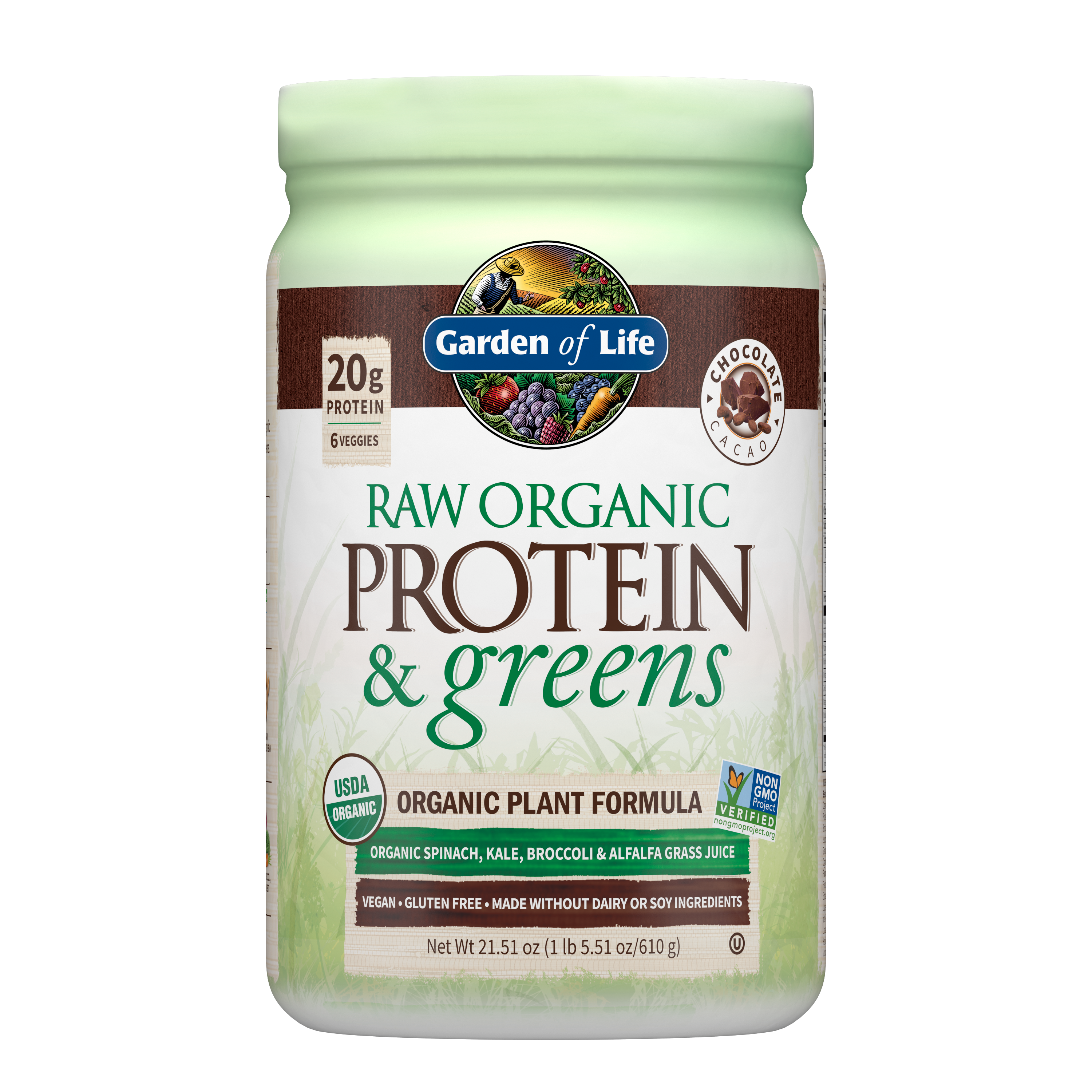 RAW Protein and Greens - Chocolate