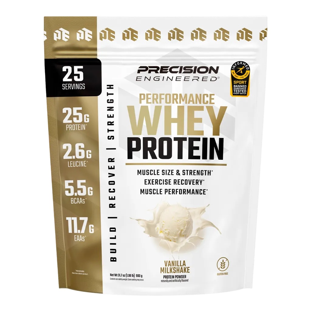 Precision Engineered Performance Whey Protein Vanilla Milkshake ...