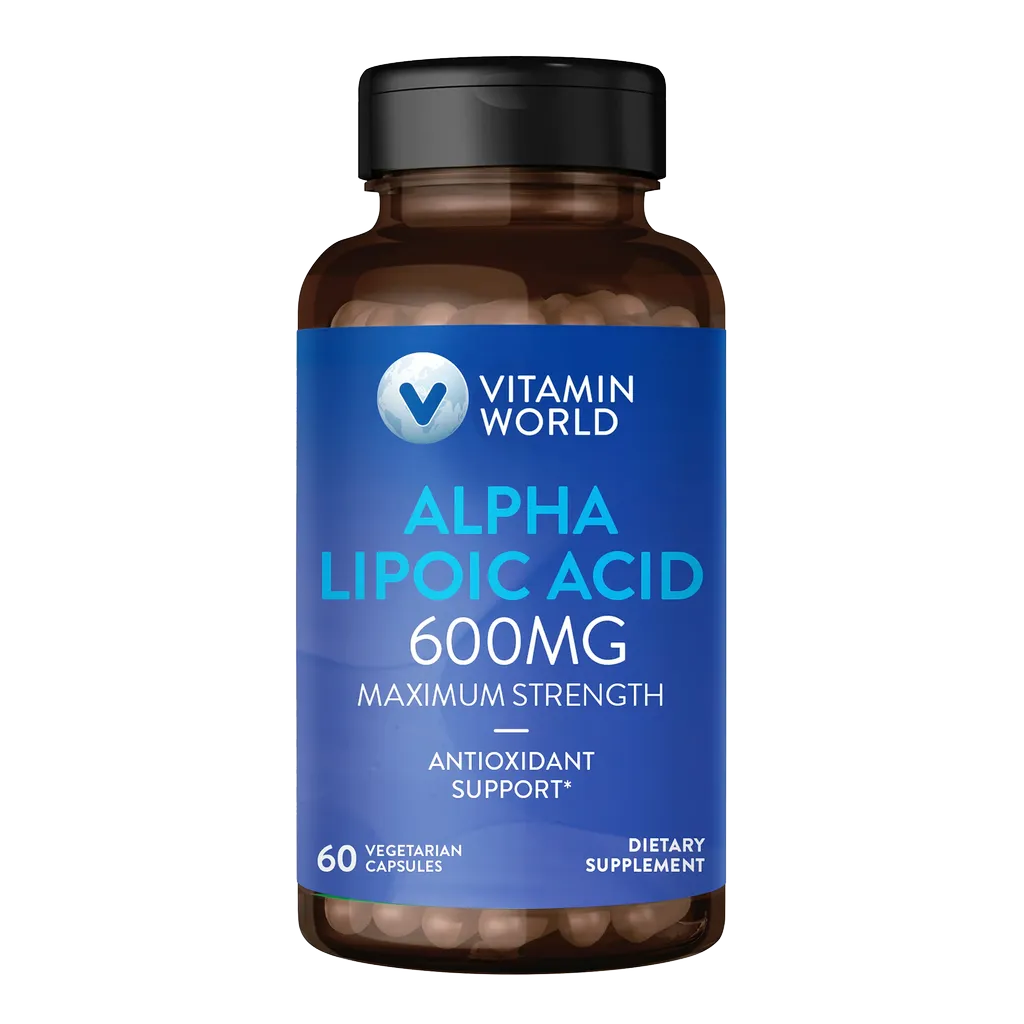 Alpha Lipoic 600MG Rapid Release Capsules