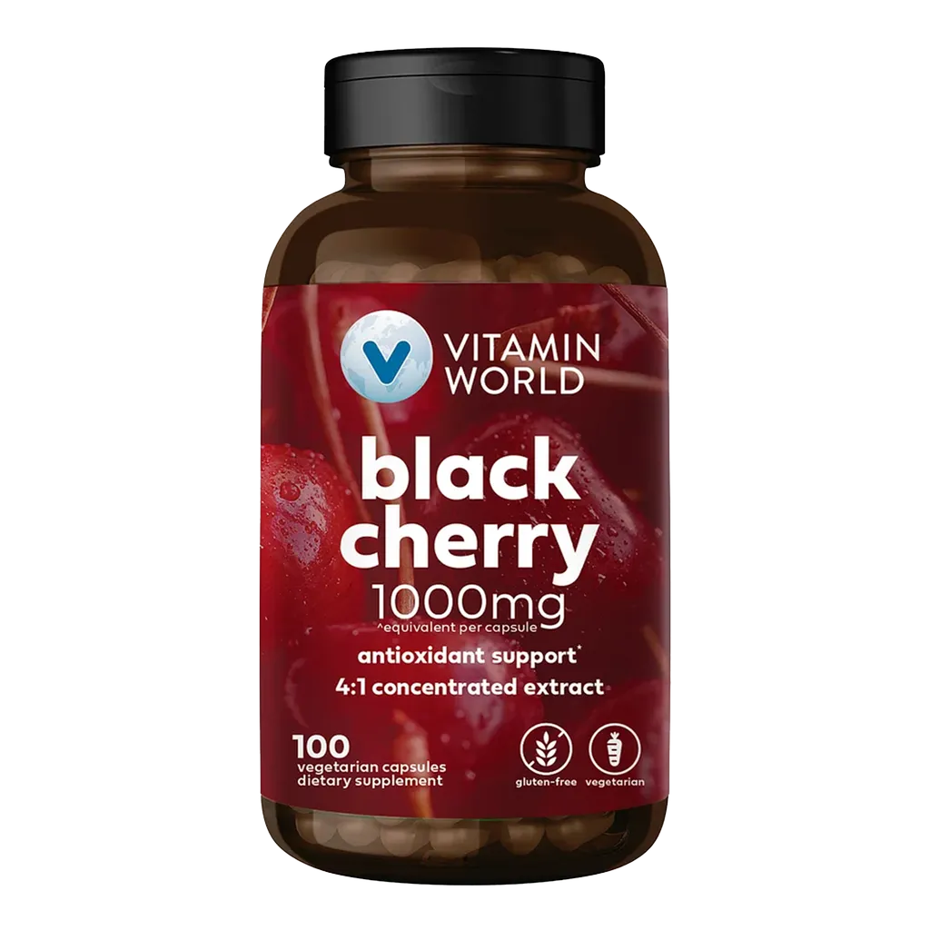 Black Cherry 1000mg  Capsule | 100ct