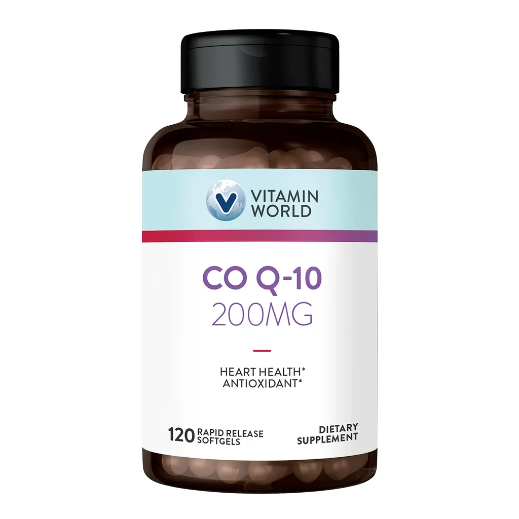 Co Q-10 For Heart Health - 120 Softgels