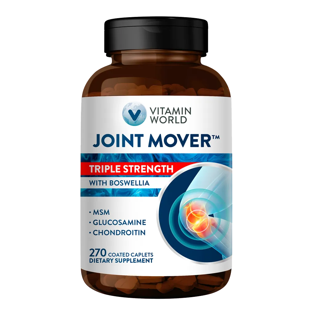 Triple Strength Joint Mover with Boswellia 270 Coated Caplets