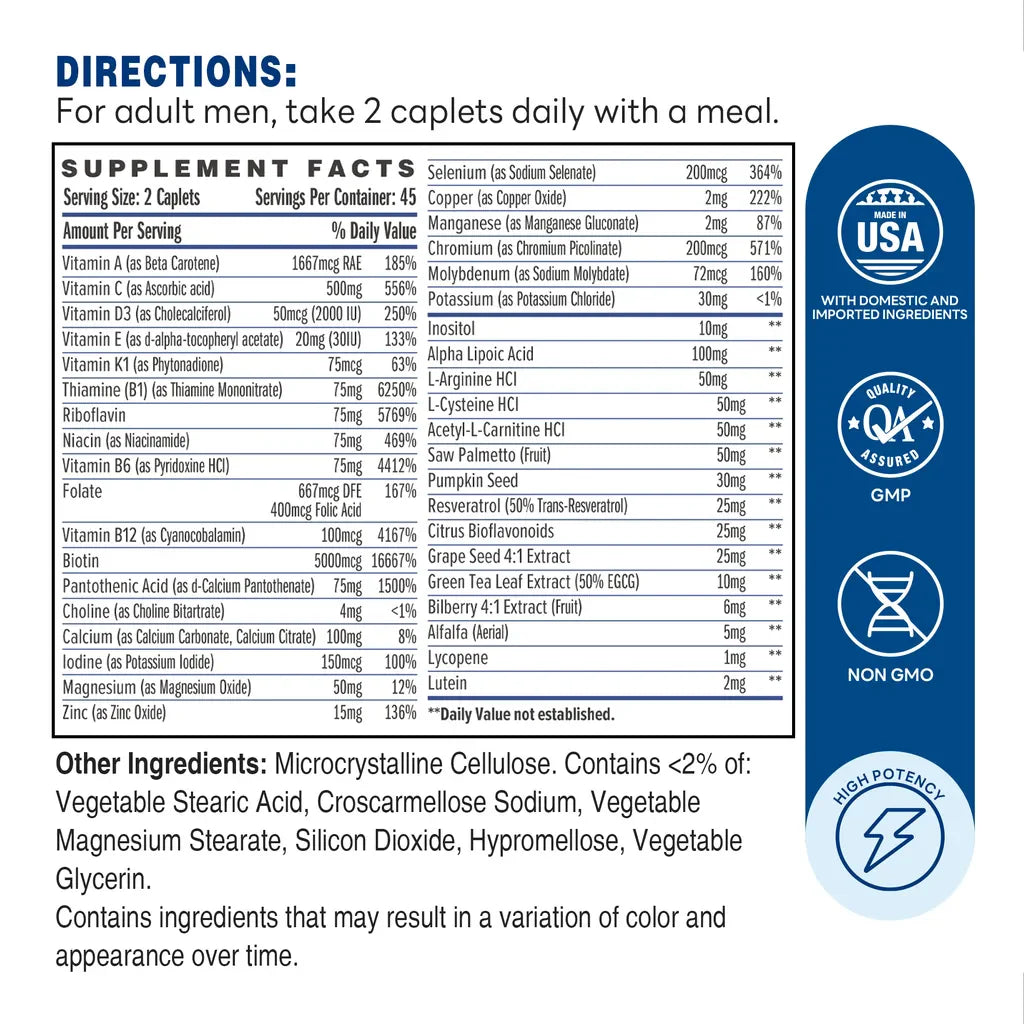Ultra 360 Men’S Multi Max , Health Support, By Vitamin World