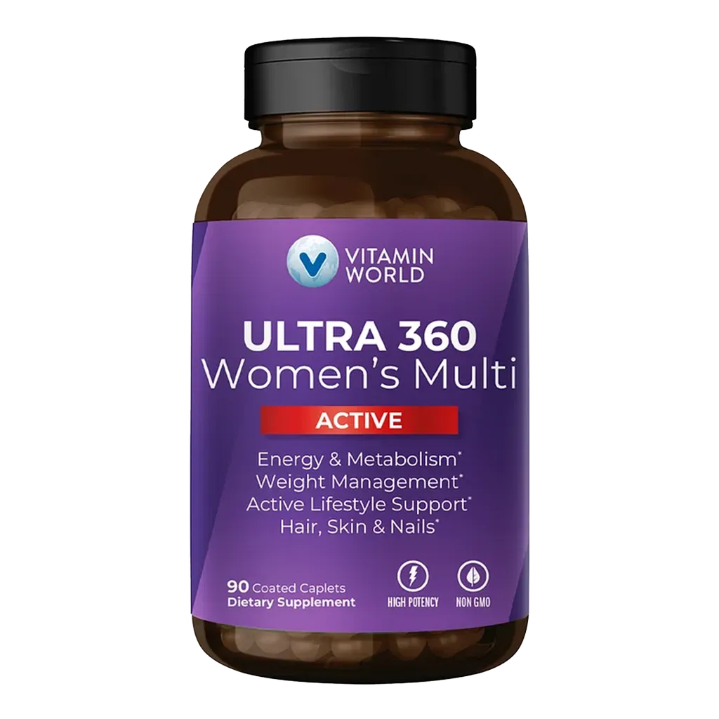 ULTRA 360 Women's Multi Active 90 Caplets