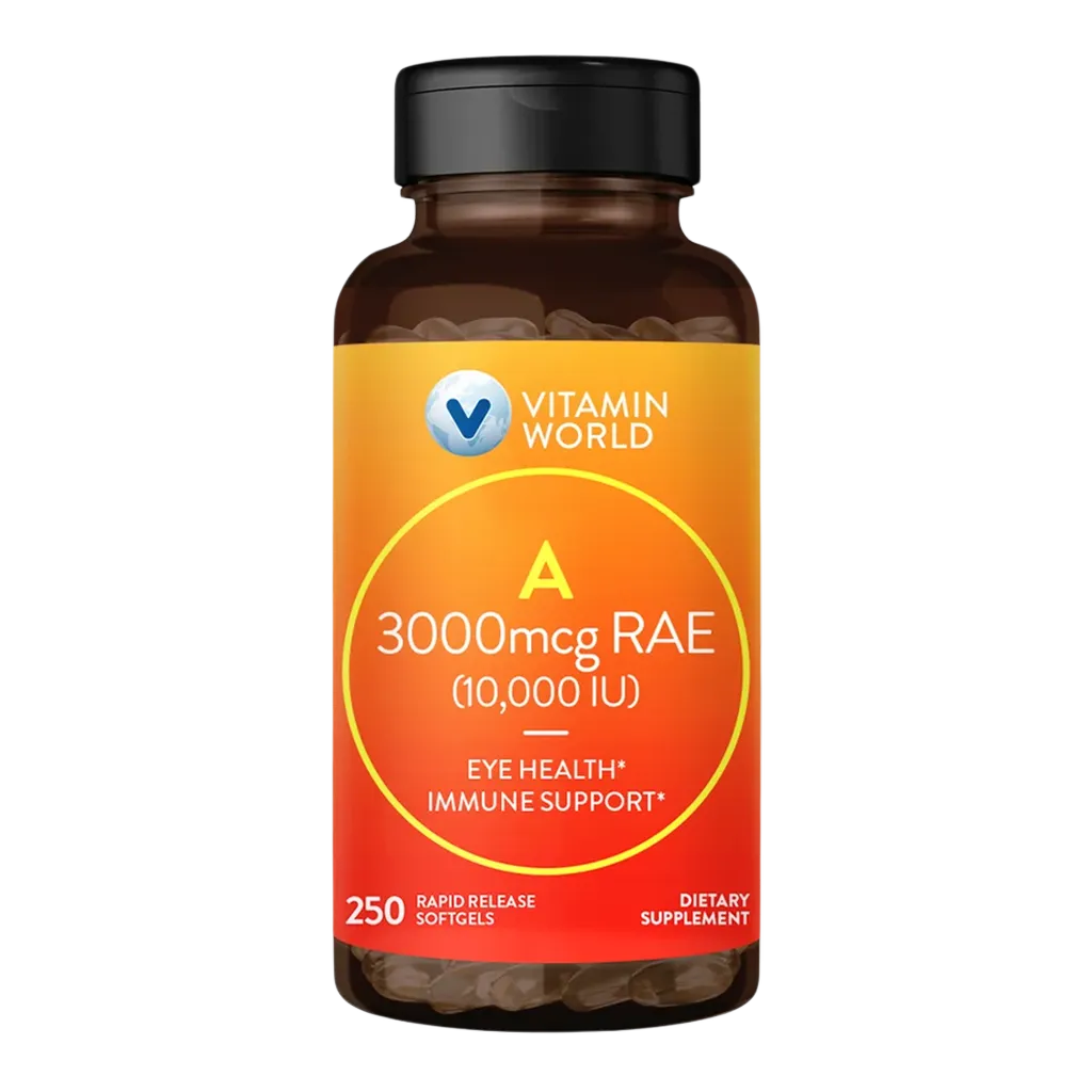Vitamin A 3000mcg  Softgel | 250ct